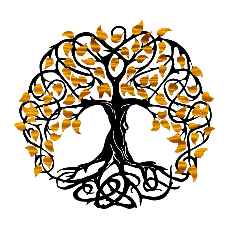 Nature Inspired Metal Tree Decoration - Halri