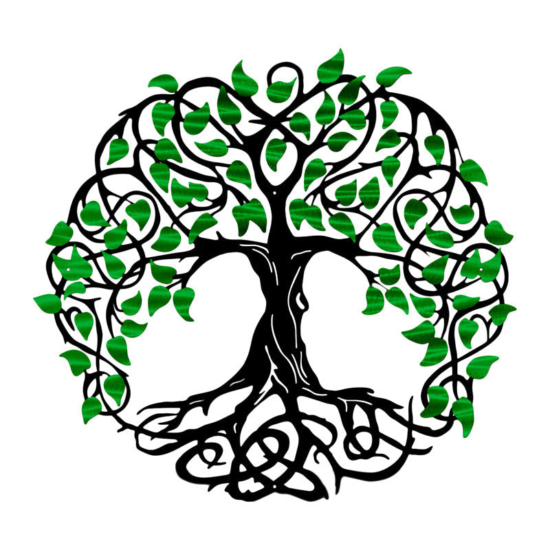 Nature Inspired Metal Tree Decoration