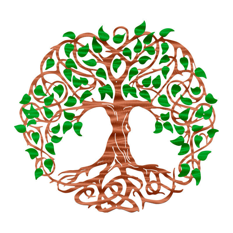 Nature Inspired Metal Tree Decoration
