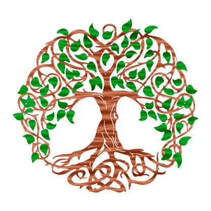 Nature Inspired Metal Tree Decoration