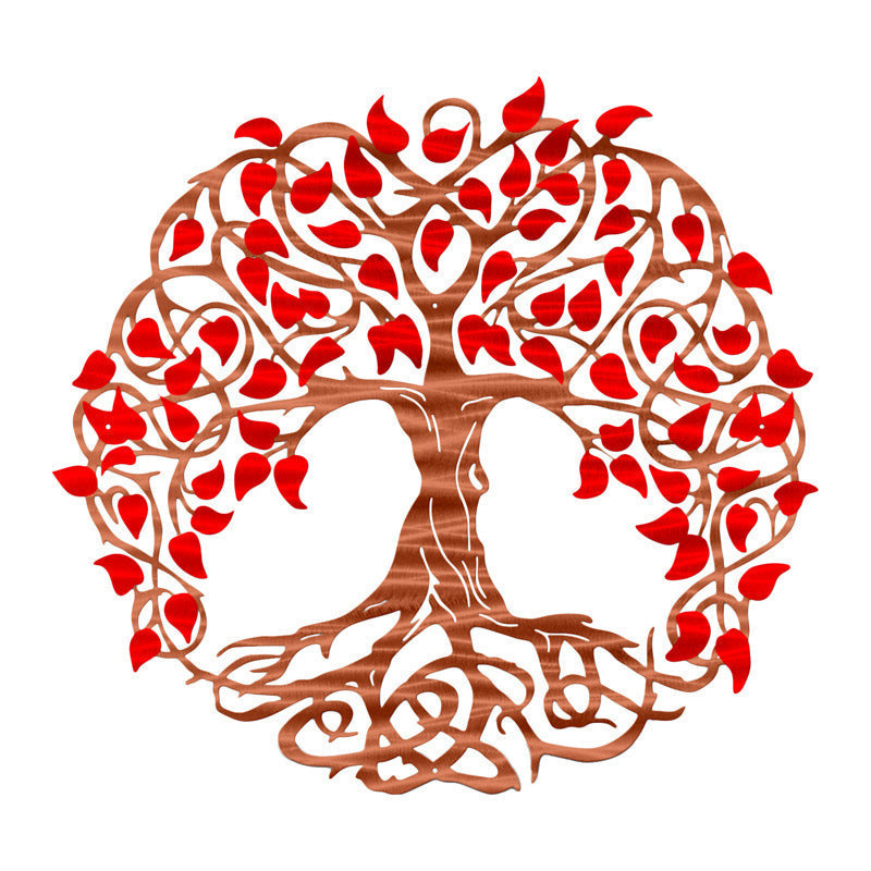 Nature Inspired Metal Tree Decoration