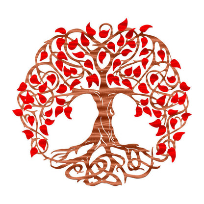 Nature Inspired Metal Tree Decoration