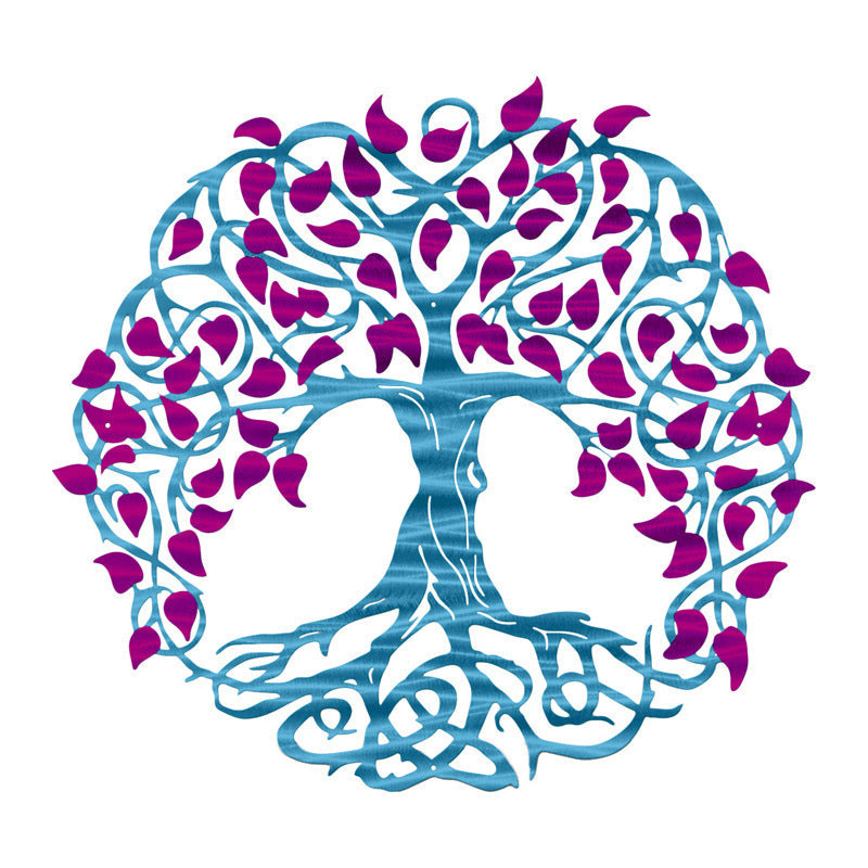Nature Inspired Metal Tree Decoration