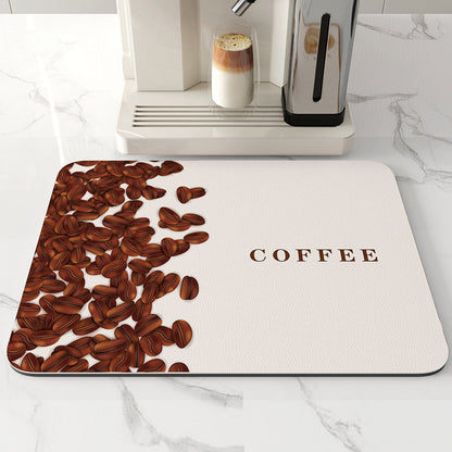 Quick Dry Kitchen Mat for Countertops