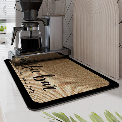 Quick Dry Kitchen Mat for Countertops