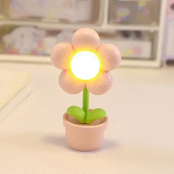 Delicate Floral Calming Desk Lamp - Halri