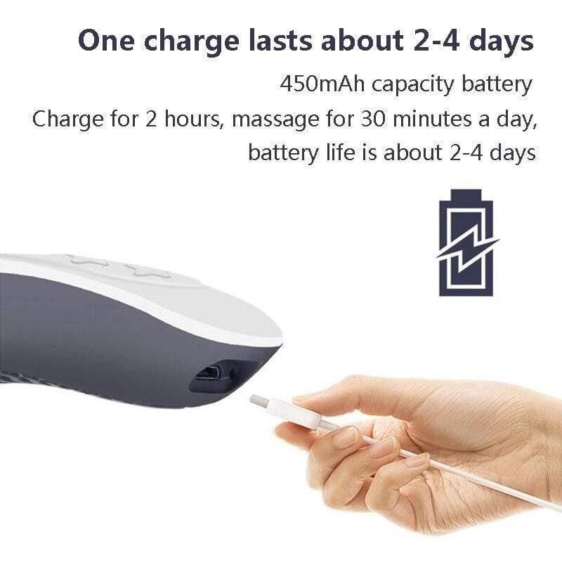 Relaxing Shiatsu Massage Pillow with Pulse Settings