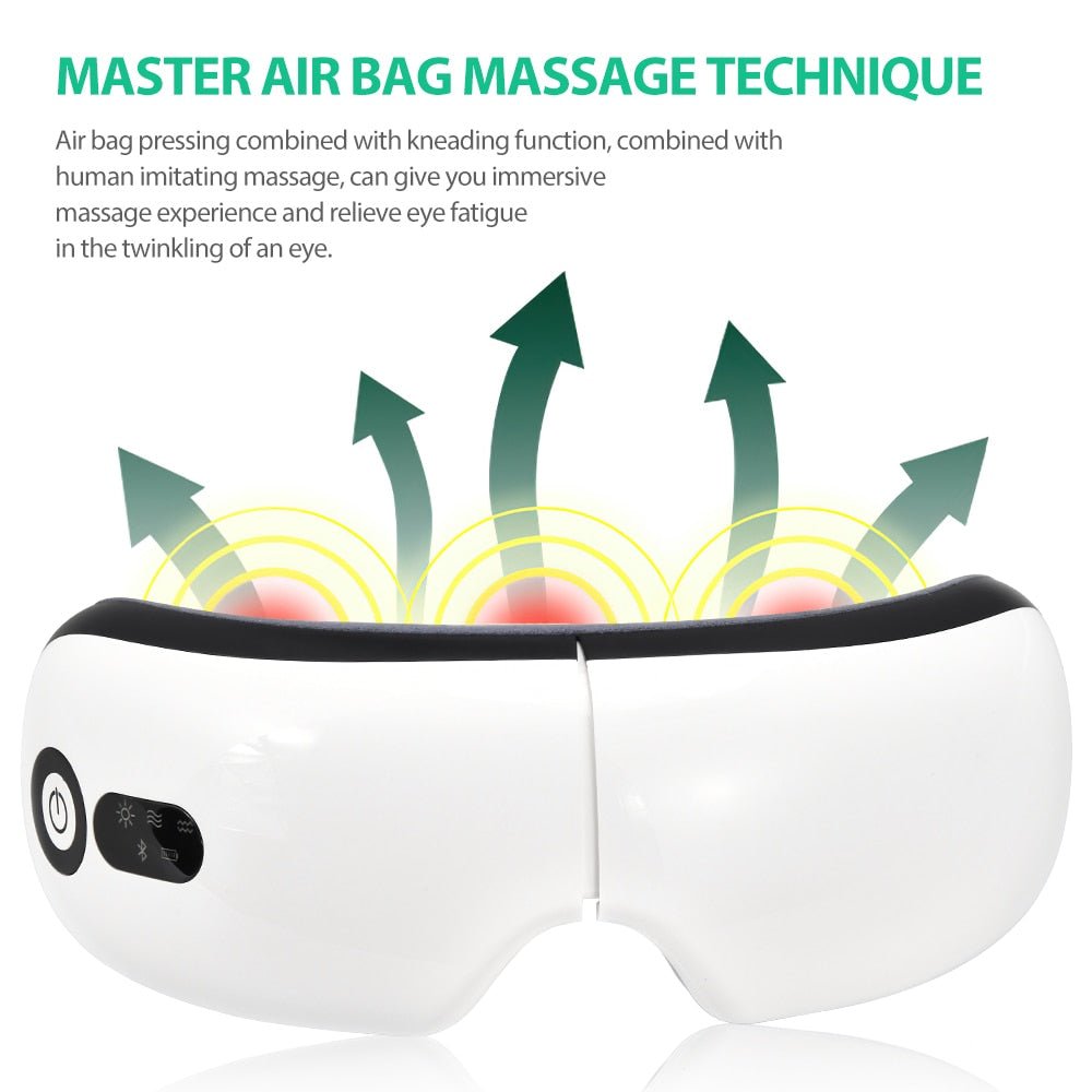Relaxing Eye Massager for Tired Eyes and Headaches