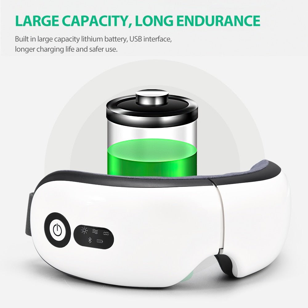 Relaxing Eye Massager for Tired Eyes and Headaches