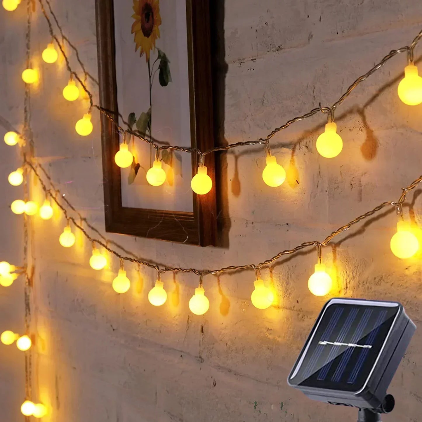 Outdoor Solar String Fairy Lights