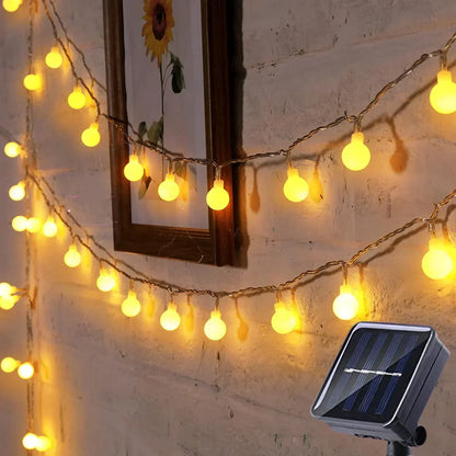 Outdoor Solar String Fairy Lights