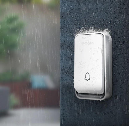 Wireless Outdoor Smart Doorbell - Solar Powered & Waterproof
