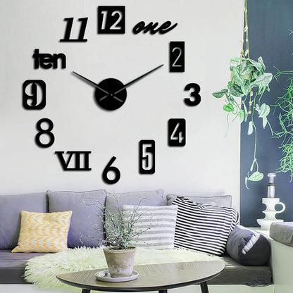 Stylish Big Round Wall Clock - Halri