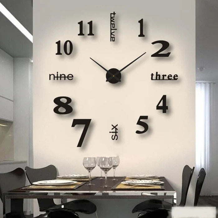 Stylish Big Round Wall Clock