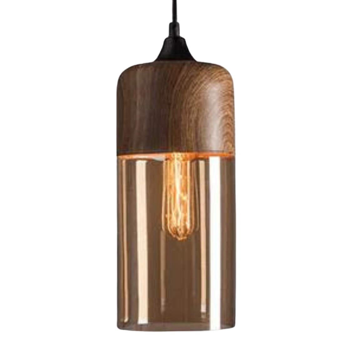 Modern Nordic Wood Pendant Light