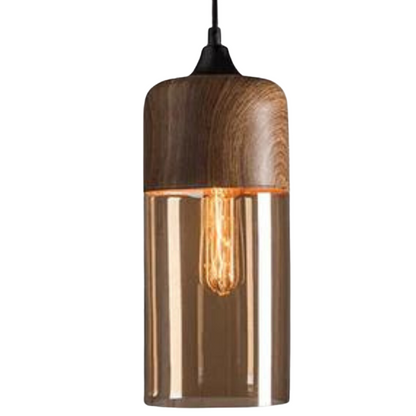 Modern Nordic Wood Pendant Light