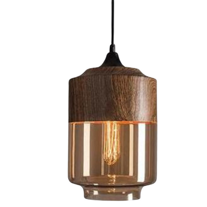 Modern Nordic Wood Pendant Light