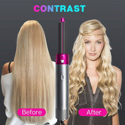 5 in 1 Ceramic Hair Curler Dryer Brush Set