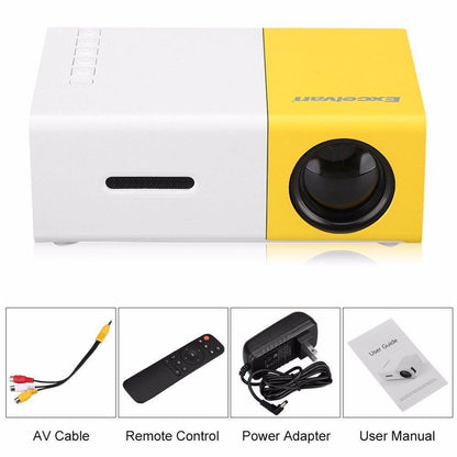 Compact Portable Mini Projector