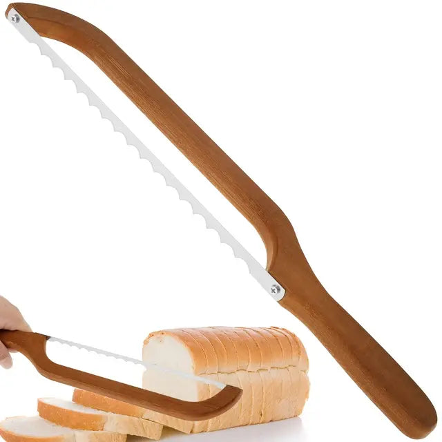 Comfort Grip Bread Knife with Sharp Stainless Steel Blade - Halri