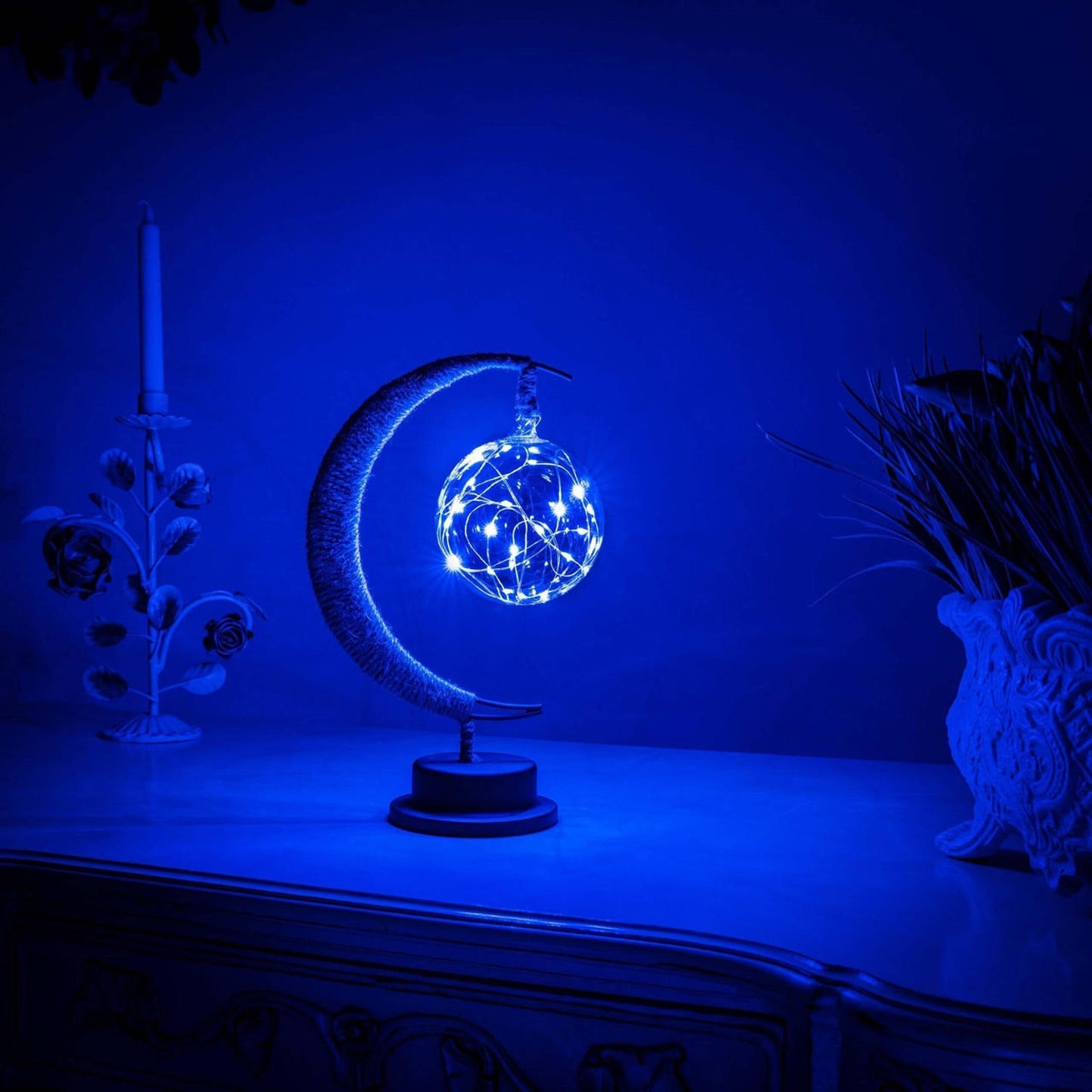 Soft Globe Desk Lamp Warm Home Lighting