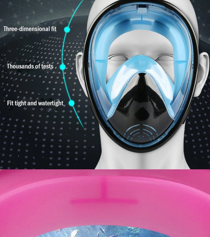 Clear Vision Scuba Dive Snorkeling Mask