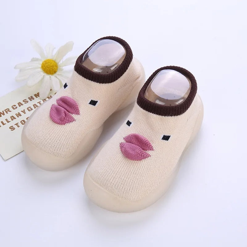 Grip Sole Socks - Cushioned Anti-Slip Sports Socks