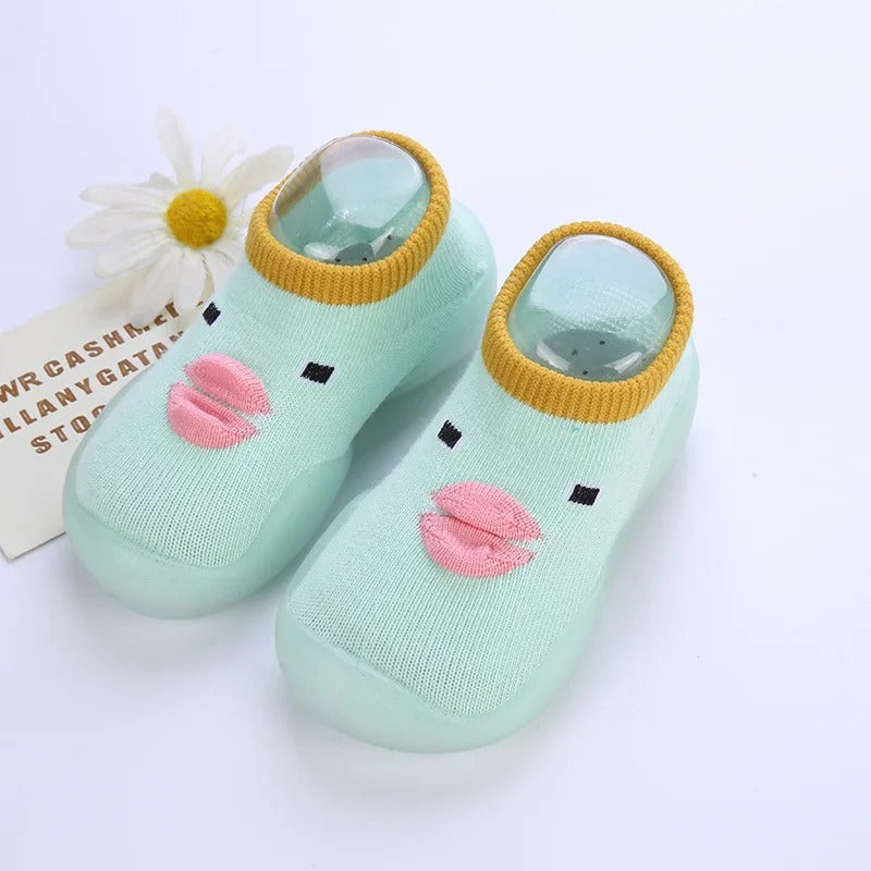 Grip Sole Socks - Cushioned Anti-Slip Sports Socks
