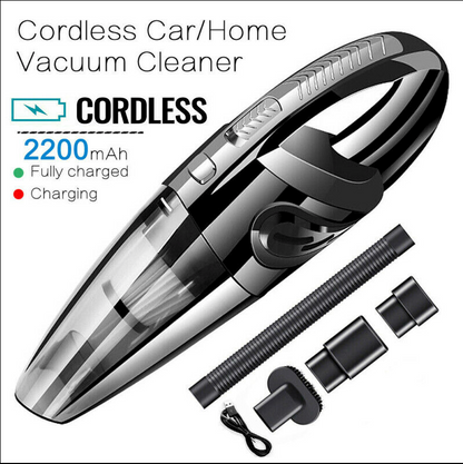Compact Rechargeable Auto Vacuum Mini Car Cleaner - Halri
