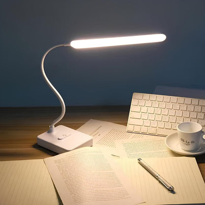 Adjustable LED Desk Light with USB Charging and Color Options