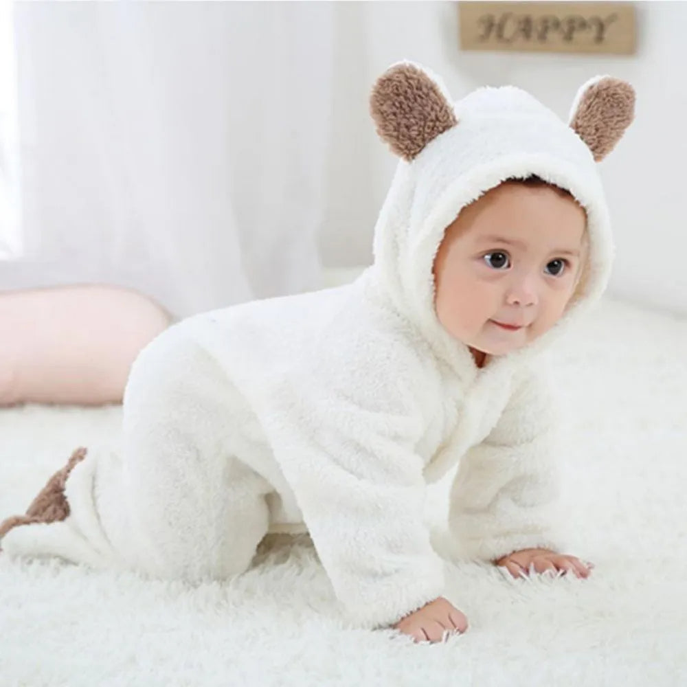Adorable Infant Bodysuit Bear Print