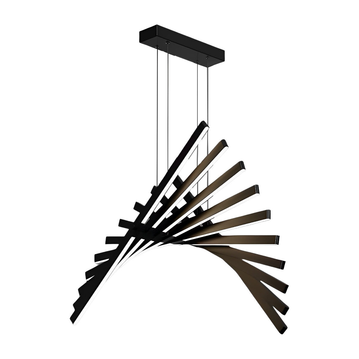 Modern Sleek Dimmable LED Pendant Light Fixture