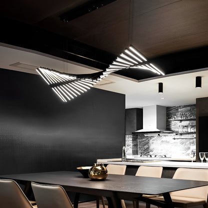Modern Sleek Dimmable LED Pendant Light Fixture
