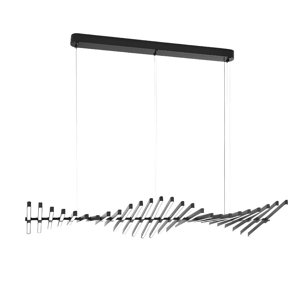 Modern Sleek Dimmable LED Pendant Light Fixture
