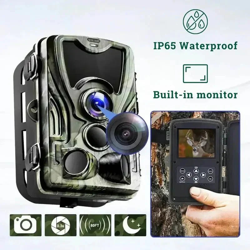 Outdoor Motion Camera, Full HD, Night Vision & Detection