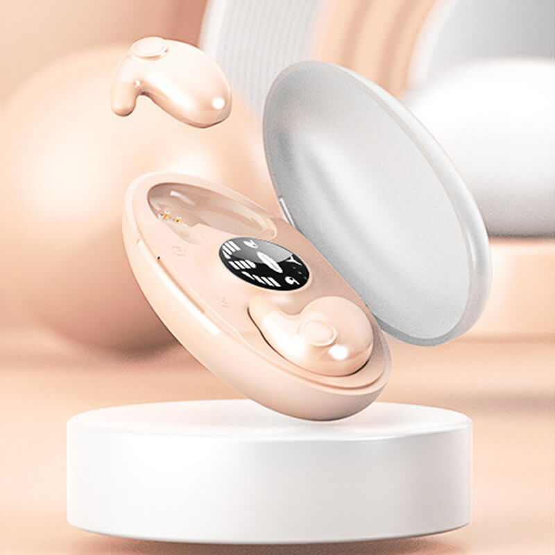 Sleek Waterproof Bluetooth Sleep Earbuds