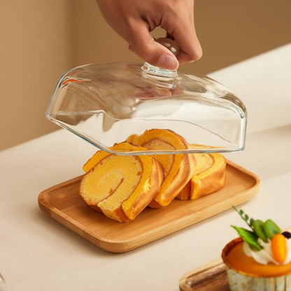 Classic Wooden Butter Dish