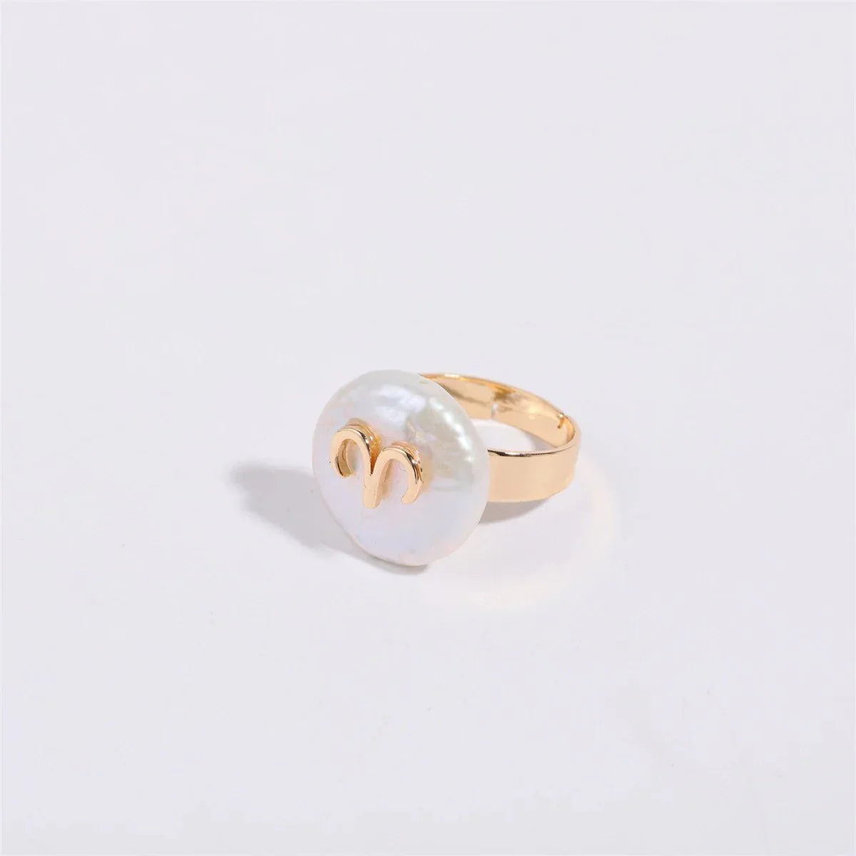Big Astrology Pearl Cocktail Ring - Halri